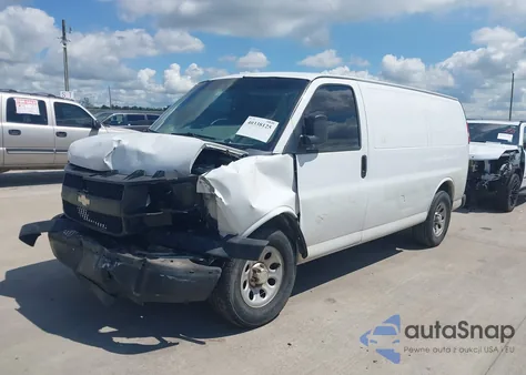 2012 Chevrolet Express 1500 Work Van from USA, damaged, VIN 1GCSGAFXXC1108736